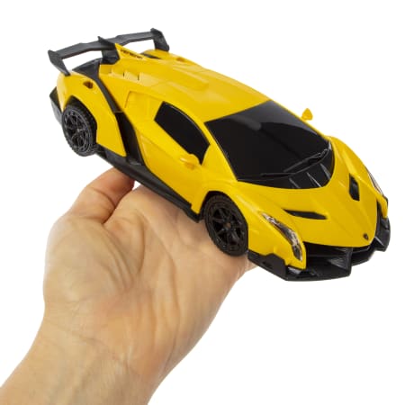 Voiture à friction sous licence Lamborghini® Veneno 1:24 - Jaune