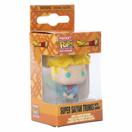 Funko Pocket Pop! Super Saiyan Trunks avec épée - Édition exclusive