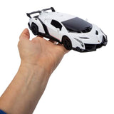 Voiture à friction sous licence Lamborghini® Veneno 1:24 - Blanc