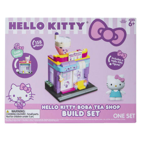 Coffret de construction et figurine Hello Kitty® - Bubble Tea Shop