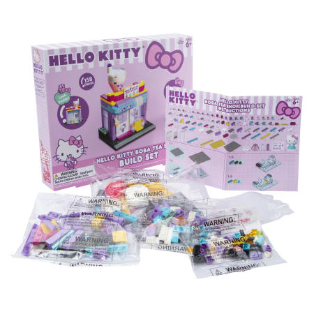 Coffret de construction et figurine Hello Kitty® - Bubble Tea Shop