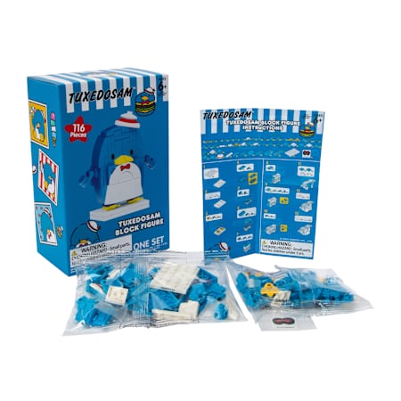 Kit de construction Sanrio® - Figurine en blocs Tuxedosam