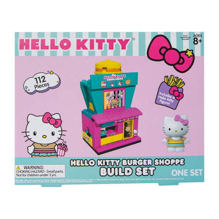 Coffret de construction et figurine Hello Kitty® - Burger Shop