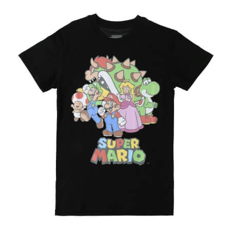 Mario Gang Graphic Tee: S1.1 DMACGAMES